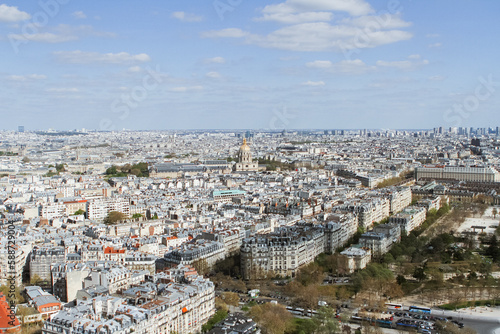 paris skyline view in daytime © Елена Вырыпаева