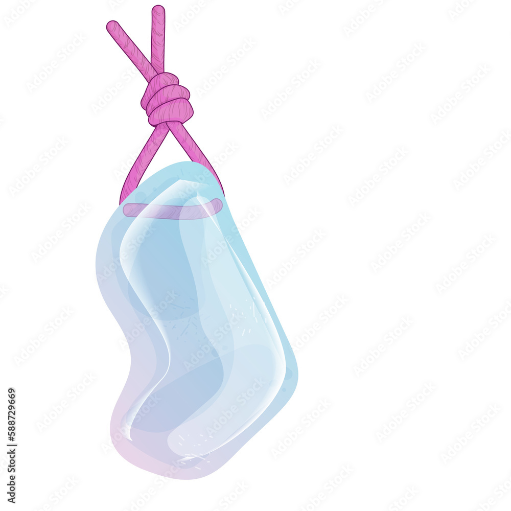 Crystal. Healing Transparent Healing Quartz with a Violet Rope Knot . Pink Gradient Transparent Bright Gemstone. The Magic Stone
Crystal. Healing Transparent Healing Quartz with a Violet Rope Knot . Pink Gradient Transparent Bright Gemstone. The Magic Stone