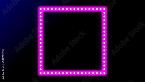 Basic shape Rectangle, triangle, circle Neon Futuristic sign frame colourful vector transparent file wallpaper	
