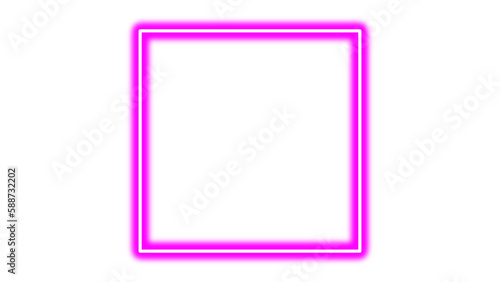 Basic shape Rectangle, triangle, circle Neon Futuristic sign frame colourful vector transparent file wallpaper	
