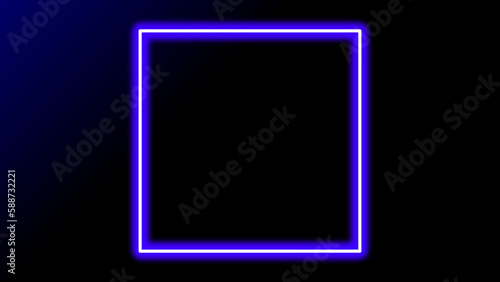 Basic shape Rectangle, triangle, circle Neon Futuristic sign frame colourful vector transparent file wallpaper	

