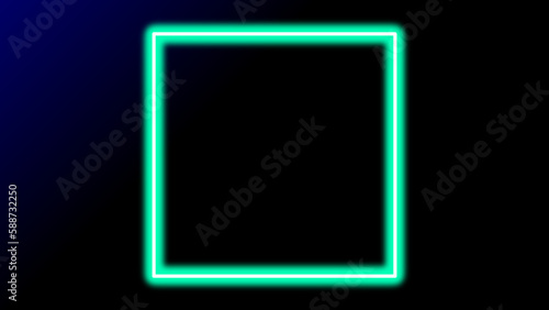 Basic shape Rectangle, triangle, circle Neon Futuristic sign frame colourful vector transparent file wallpaper	
