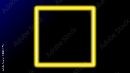 Basic shape Rectangle, triangle, circle Neon Futuristic sign frame colourful vector transparent file wallpaper	

