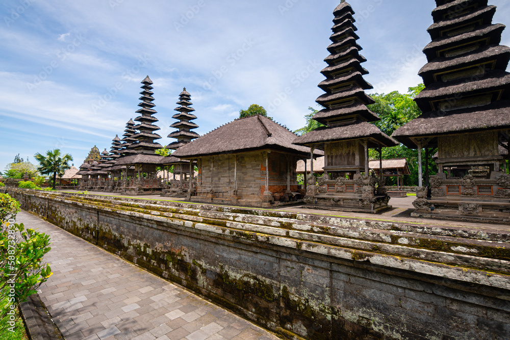views of taman ayun temple in bali, indonesia views of taman ayun temple in bali, indonesia