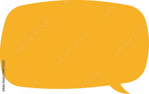 Comic speech bubble. Talk or Idea box