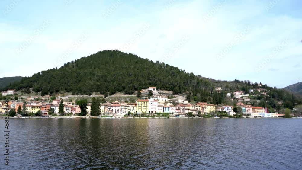 Veduta del lago di Piediluco, Terni, Umbria Veduta del lago di Piediluco, Terni, Umbria