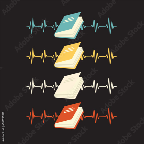 Librarian Typography T-shirt Design