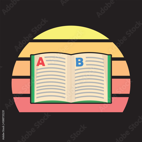 Librarian Typography T-shirt Design