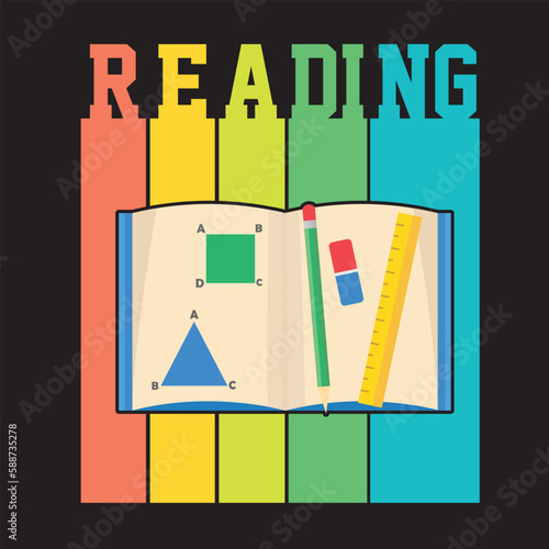 Librarian Typography T-shirt Design