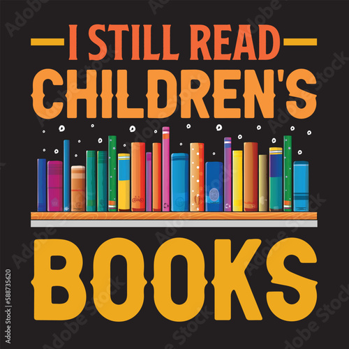 Librarian Typography T-shirt Design