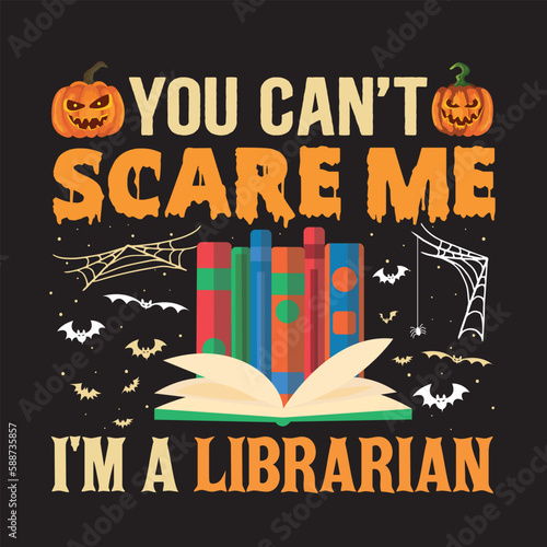 Librarian Typography T-shirt Design
