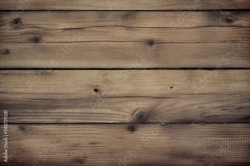 Old wood background light brown wood details and structure. AI-generated images