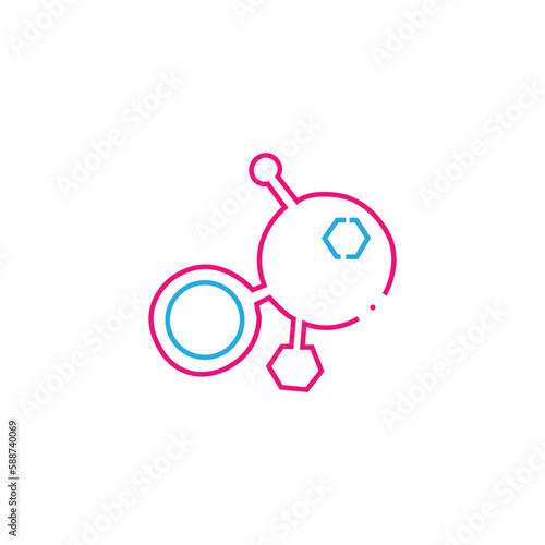 hormone icon from the line sauna collection. Thin line hormone icon isolated on a white background