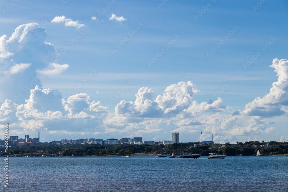 Lake Paranoa in Brasilia, Brazil Lake Paranoa in Brasilia, Brazil