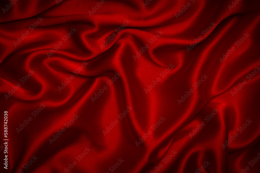 Red silk or satin luxury fabric texture can use as abstract background. Red silk or satin luxury fabric texture can use as abstract background.