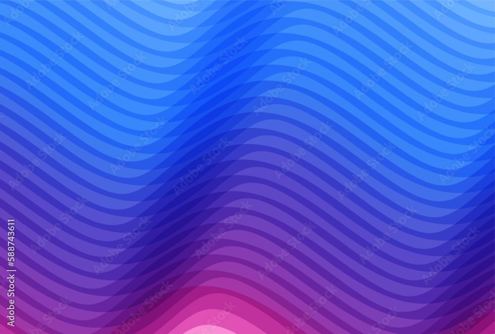 Obraz premium Abstract background with dynamic effect. Modern screen design for mobile app and web. 3d vector illustration for brochure, banner, flyer or presentation.