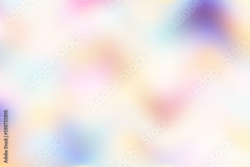 Abstract vector background with soft light color gradient. Mesh backdrop in violet, yellow; white and pink colors perfect for banners, flyers, social media, cards..