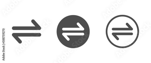  Arrows transfer vector icons