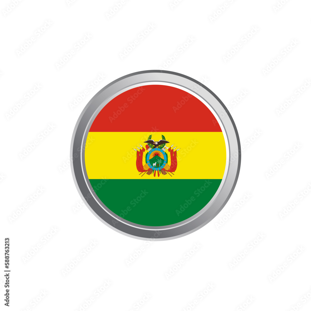 Illustration of bolivia flag Template Illustration of bolivia flag Template