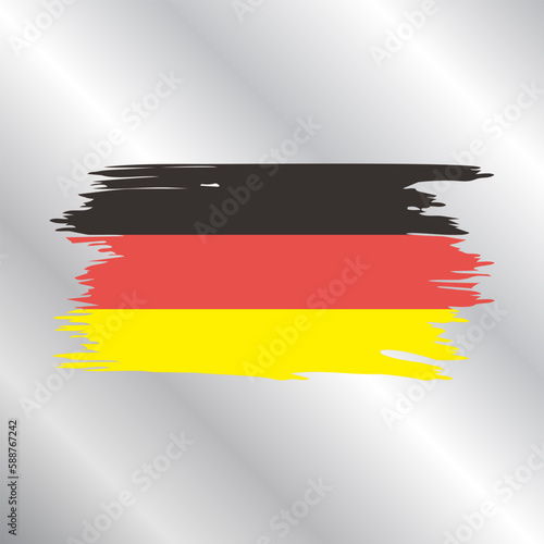 Illustration of germany flag Template