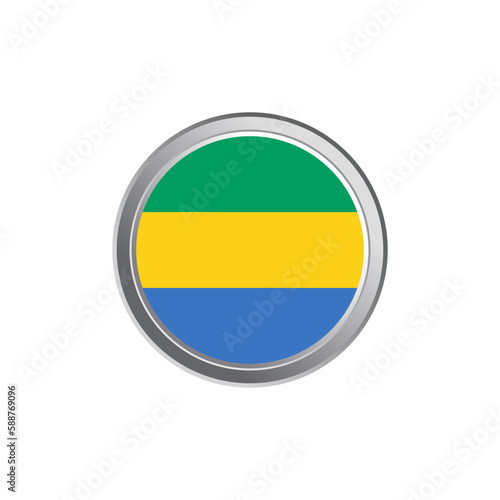 Free Download Illustration of gabon flag Template - GFXLoad