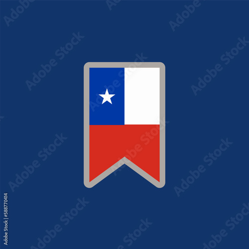 Free Download Illustration of chile flag Template - GFXLoad