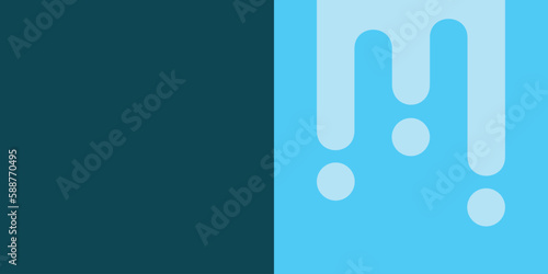 blue paint on a blue background, flowing and spilled paint on the wall, colorful materials shop, smooth abstraction