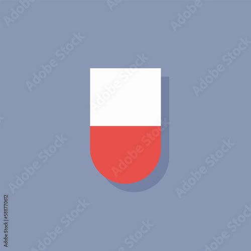 Free Download Illustration of poland flag Template - GFXLoad