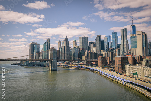 View of Manhattan from Manhattan Bridge