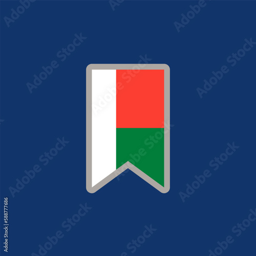 Free Download Illustration of madagascar flag Template - GFXLoad