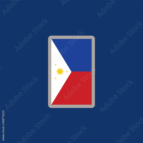 Illustration of philippines flag Template Free Download Illustration of philippines flag Template - GFXLoad