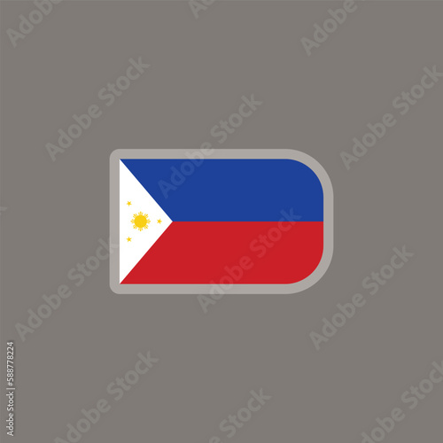 Free Download Illustration of philippines flag Template - GFXLoad