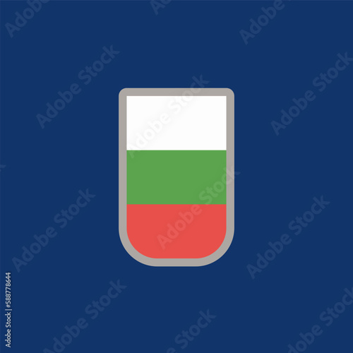 Illustration of bulgaria flag Template Free Download Illustration of bulgaria flag Template - GFXLoad