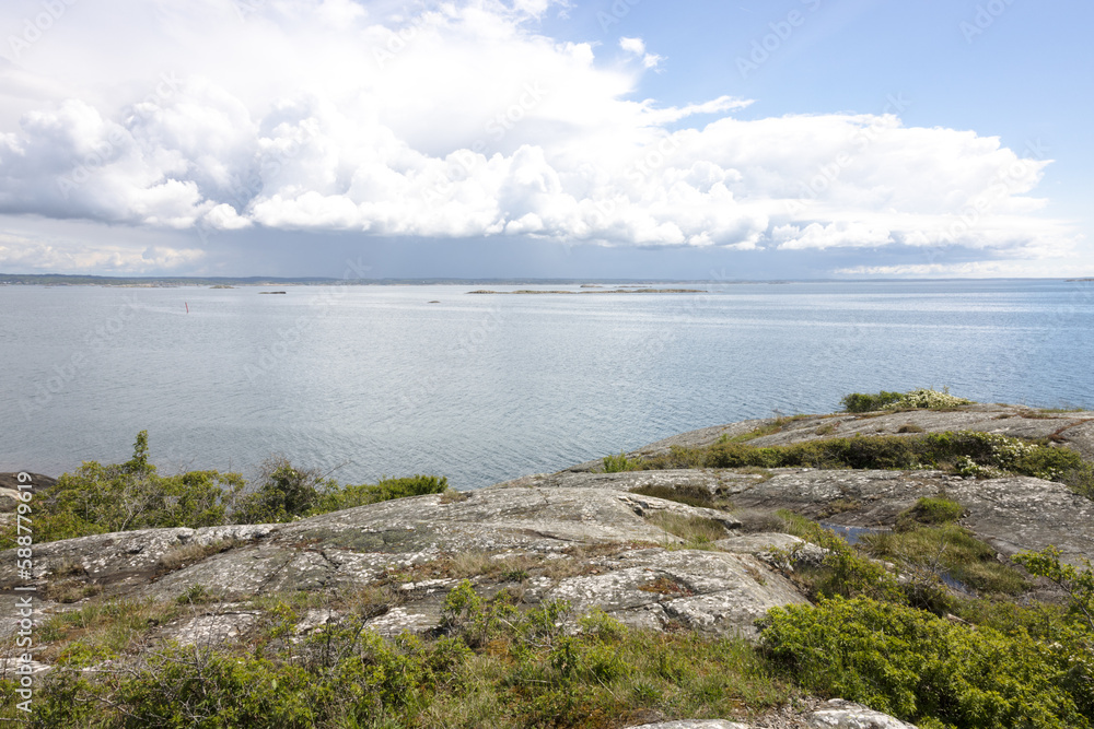 rocky coast, Donsö Island, Gothenburg Archipelago, Sweden rocky coast, Donsö Island, Gothenburg Archipelago, Sweden