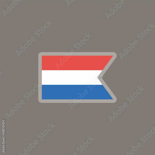 Free Download Illustration of luxembourg flag Template - GFXLoad