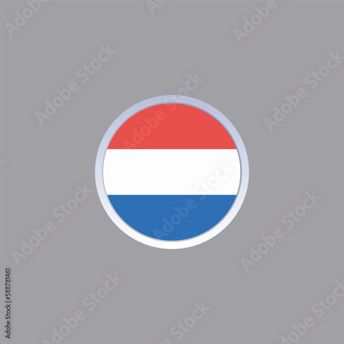Free Download Illustration of luxembourg flag Template - GFXLoad