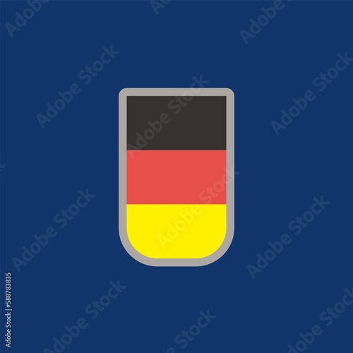 Illustration of germany flag Template Free Download Illustration of germany flag Template - GFXLoad