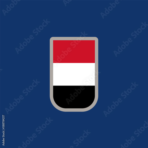 Free Download Illustration of yemen flag Template - GFXLoad