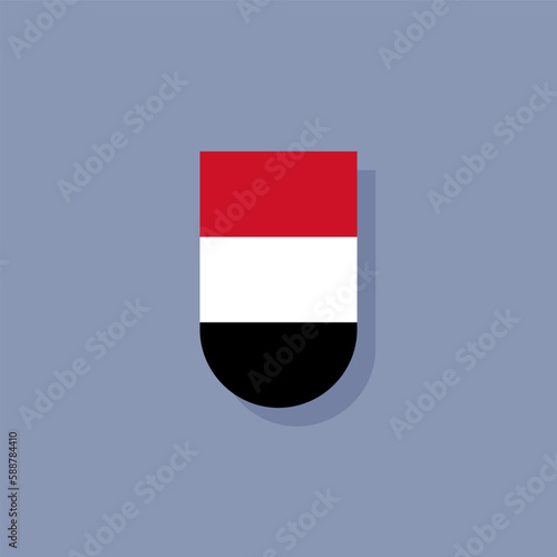 Free Download Illustration of yemen flag Template - GFXLoad