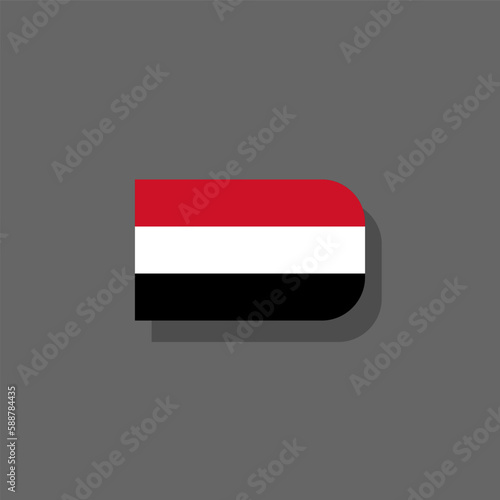 Free Download Illustration of yemen flag Template - GFXLoad