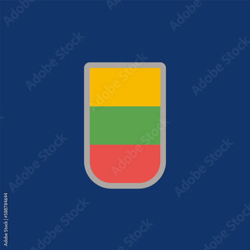 Free Download Illustration of lithuania flag Template - GFXLoad