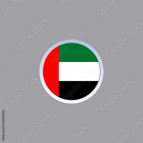 Free Download Illustration of arab emirates flag Template - GFXLoad