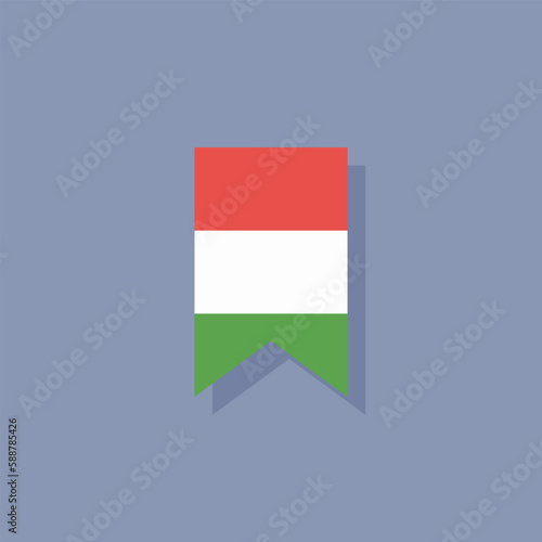 Illustration of hungary flag Template Free Download Illustration of hungary flag Template - GFXLoad