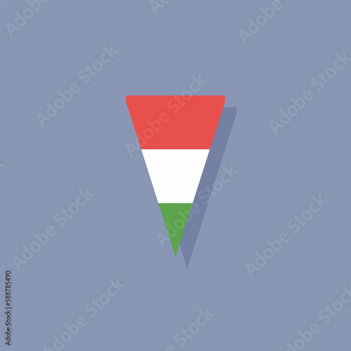 Free Download Illustration of hungary flag Template - GFXLoad
