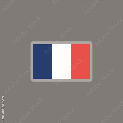 Illustration of france flag Template Free Download Illustration of france flag Template - GFXLoad