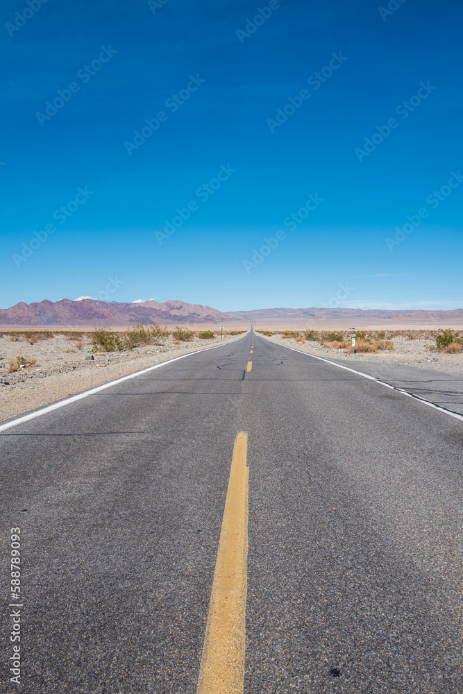 road in the desert