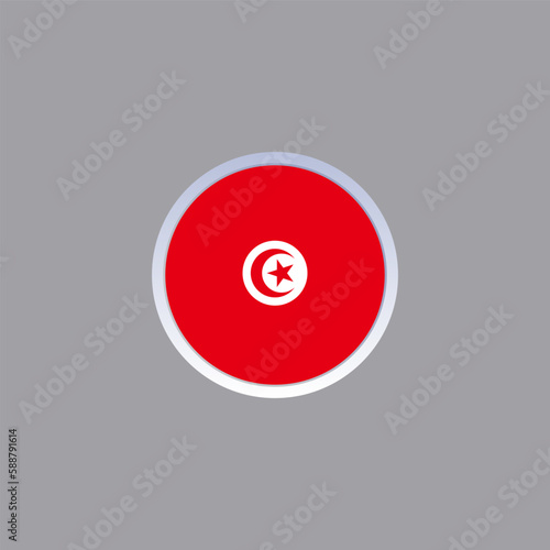 Free Download Illustration of tunisia flag Template - GFXLoad