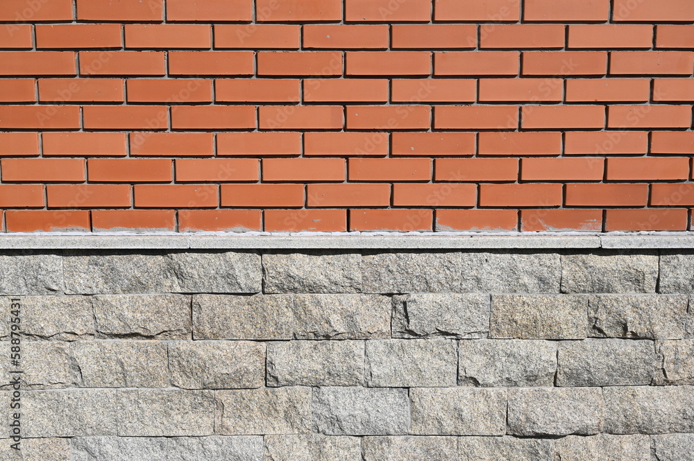 The constructive solution is the connection of the basement with the first floor of the house. The basement is made of natural granite, the first floor is made of brick. The constructive solution is the connection of the basement with the first floor of the house. The basement is made of natural granite, the first floor is made of brick.