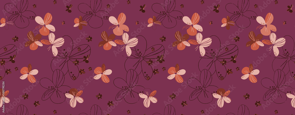 Digital And Textile Design Pattern Digital And Textile Design Pattern