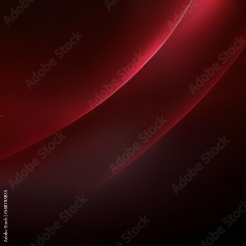 red abstract background - Dark red wine and black background - Abstract background - Generative AI